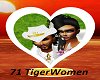 Withe heart TigerWomen