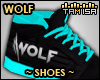 ! WOLF Cyan Shoes