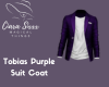 Tobias Purple Suit  Coat
