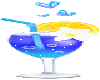 Bubbly Blue Drink