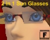 Classic Red Sun Glasses