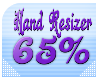 65% female hand resizer