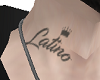 Latino Neck Tattoo