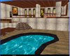 poolside mansion
