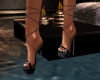 Black Strapy Heel