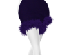Fur Purple Skirt