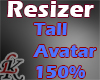 Avatar Resize Tall 150%
