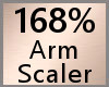 168% Arm Scaler F A