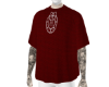 Red Knit Sweater M [MK]