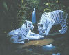2 White Tigers Rug