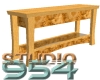 S954 Oak Sofa Table