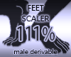 Foot Scaler Resizer 111%