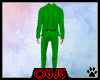 Full Blazer Suit Green