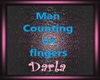 Man Counting on Fingers