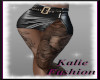 K-TattooLeather Skirt RL