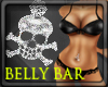 [F] Belly Ring Skull