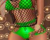 `A` Neon green RLL Short