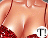 T! NYE Shine Dress Red