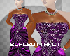 Purple Designer Gown PF