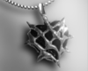 Thorns Heart Necklace