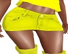 Yellow Mini Skirt