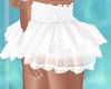 SS White Flare Skirt