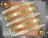 [M]GOLD DIAMOND BRACELET