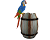 Anima Parrot On Barrel..