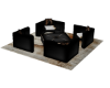 Black Western Seating