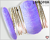 Lavender & Gold Bangles