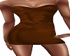 rust small mini dress