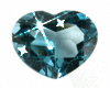 Blue Jewel Heart