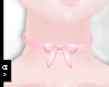 Ⓐ Pink Bow Choker
