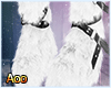 Y2K Fur Faux Boots White