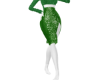 Vi Green glam dress