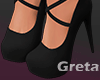 G★Black Cute Heels