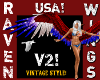 ANIMATED USA WINGS V2!