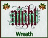 Silent Night-WreathClock
