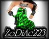 !223!Zion Green Dress