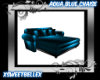 Aqua Blue Chaise