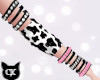 CK* Black Cow Bracelets