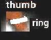Thumb ring - left hand