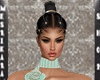 Leda Blue Crochet Dress