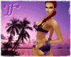 Hot Purple Ruffle Bikini