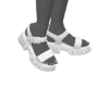 $ Summer Sandals White