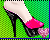*B* Pink PVC Heels