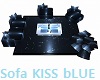 Sofa Kiss Blue