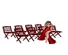 Red Wedding Chairs