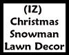 (IZ) Snowman Lawn Decor