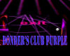 Donder's club purple